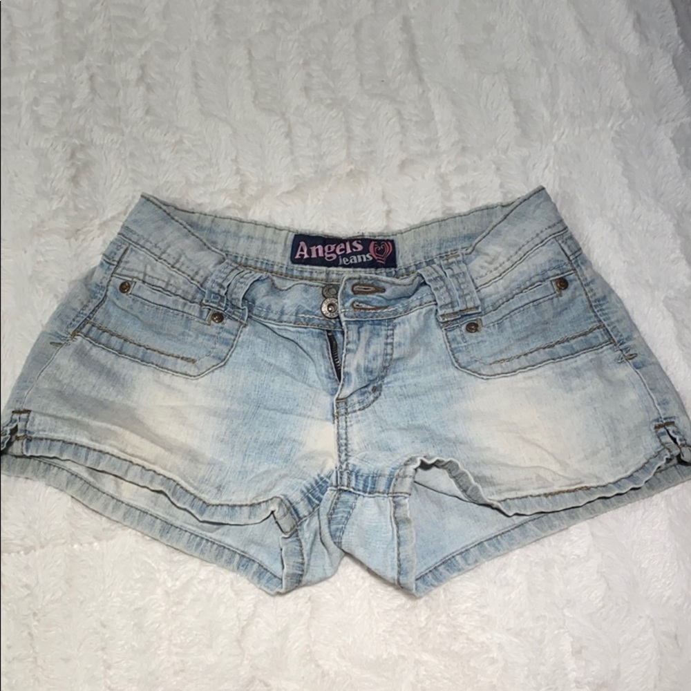 Angels Jeans light wash shorts